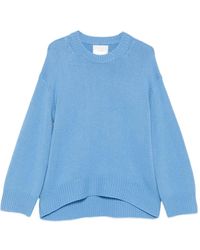 Lisa Yang - Ribbed-Knit Crew-Neck Sweater - Lyst