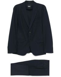 BOSS - Single-Breasted Suit - Lyst