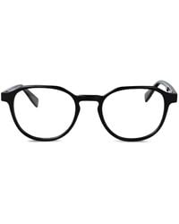 Lacoste - Round-Frame Glasses - Lyst