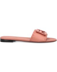 Fendi - Ffモノグラム バックル サンダル - Lyst