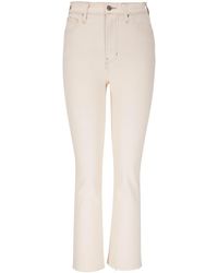 Veronica Beard - High-rise Cropped Jeans - Lyst