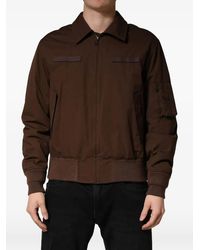 Dolce & Gabbana - Chaqueta Bómber Con Cremallera - Lyst
