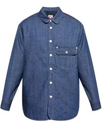 KENZO - Camicia Con Tasche - Lyst