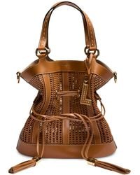 Lancel - Premier Flirt Perforated Bucket Bag - Lyst