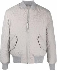 Ferragamo - Gancini-Logo Bomber Jacket - Lyst