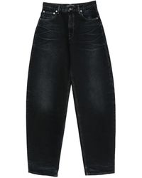 Haikure - Faded Barrel-Leg Jeans - Lyst