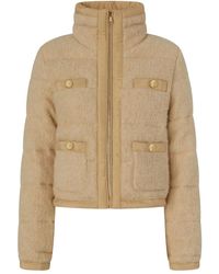 Pinko - Quilted High-Neck Jacket - Lyst