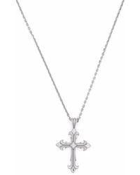 Emanuele Bicocchi - Fleury Cross Necklace - Lyst
