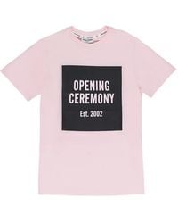 Opening Ceremony - Box-Logo T-Shirt - Lyst