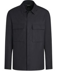 ZEGNA - Linen Shirt - Lyst