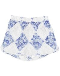 Twinset - Floral-Print Shorts - Lyst