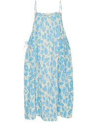 Henrik Vibskov - Rooster Printed Midi Dress - Lyst