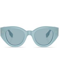 Burberry - Sonnenbrille mit Cat-Eye-Gestell - Lyst