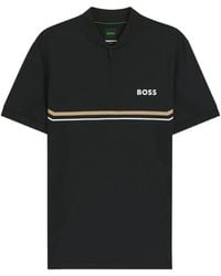 BOSS - Polo Shirt With Seamless Bodymapping - Lyst