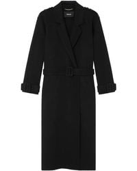 Versace - Jas Met Ceintuur En Knopen - Lyst