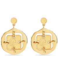 Rabanne - Medal ドロップピアス - Lyst