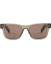 Prada - Sonnenbrille Mit Eckigem Gestell - Lyst