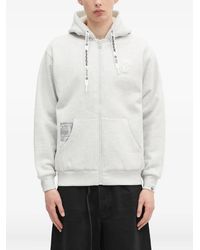 Aape By A Bathing Ape - Logo-Detail Zip-Up Hoodie - Lyst