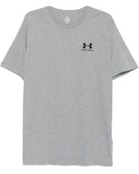 Under Armour - Logo-Print T-Shirt - Lyst