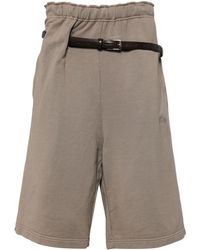 Magliano - Provincia Belted Track Shorts - Lyst