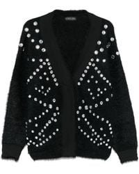 Loulou - Crystal-Embellished Cardigan - Lyst