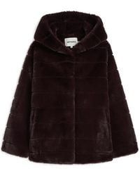 Apparis - Goldy Faux-Fur Hooded Coat - Lyst