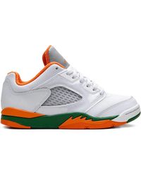 Nike - Air 5 Low "Miami Hurricanes" Sneakers - Lyst