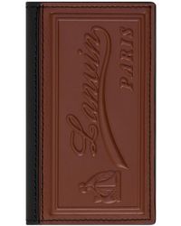 Lanvin - Embossed Bifold Wallet - Lyst