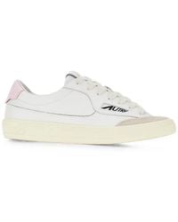 Autry - Windscape Low Suede-Trim Panelled Sneakers - Lyst