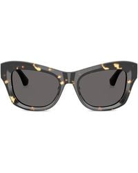 Burberry - Tortoiseshell Geometric Sunglasses - Lyst