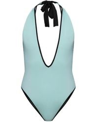 Balmain - Lycra Monogram Swimsuit - Lyst
