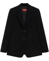 Max Mara - Cady Single-Breasted Blazer - Lyst