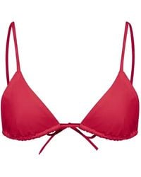 Loulou de Saison - Triangle-Shape Bikini Top - Lyst