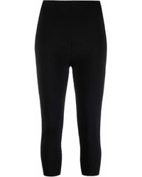 Nanushka - Knitted Three-Quarter Leggings - Lyst