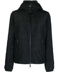 ARMANI EXCHANGE - Padded Zip-Up Jacket - Lyst
