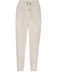 Brunello Cucinelli - Pantalon De Jogging À Poches Cargo - Lyst