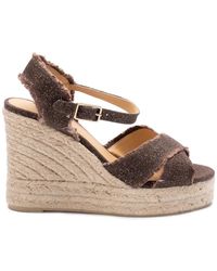 Castañer - Bromelia Espadrilles Jute With A Wedge - Lyst