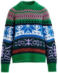 Essentiel Antwerp - Pullover mit geometrischem Muster - Lyst