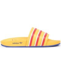 adidas - X Mcdonalds Stripe Pattern Slides - Lyst