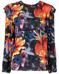 PS by Paul Smith - Blusa a fiori - Lyst