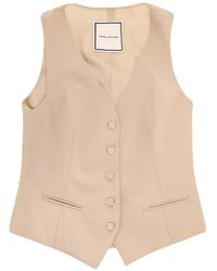 Tagliatore - Débardeur Boutonné À Col V - Lyst