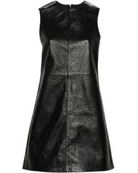 Remain - Leather Mini Dress - Lyst