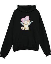 we11done - Sudadera Con Motivo Teddy Bear Y Capucha - Lyst