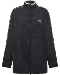 Balenciaga - Jackets Polyester - Lyst
