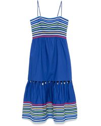 FARM Rio - Vestido largo a rayas - Lyst