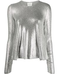 Forte Forte - Pullover Im Metallic-Look - Lyst