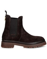 GANT - Suede Chelsea Boots - Lyst