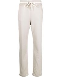 Eleventy - Drawstring Cotton Track Trousers - Lyst