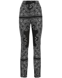 Philipp Plein - Paisley-Printed High-Waisted Jeggings - Lyst