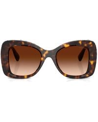 Swarovski - Crystal-Embellished Square-Frame Sunglasses - Lyst